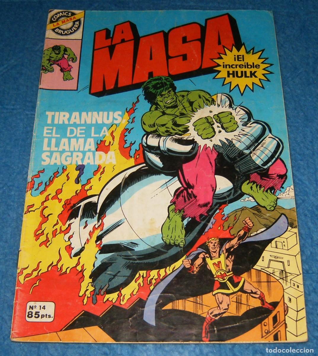 C&oacute;mics: LA MASA ( HULK ) N&uacute;mero 14 . BRUGUERA