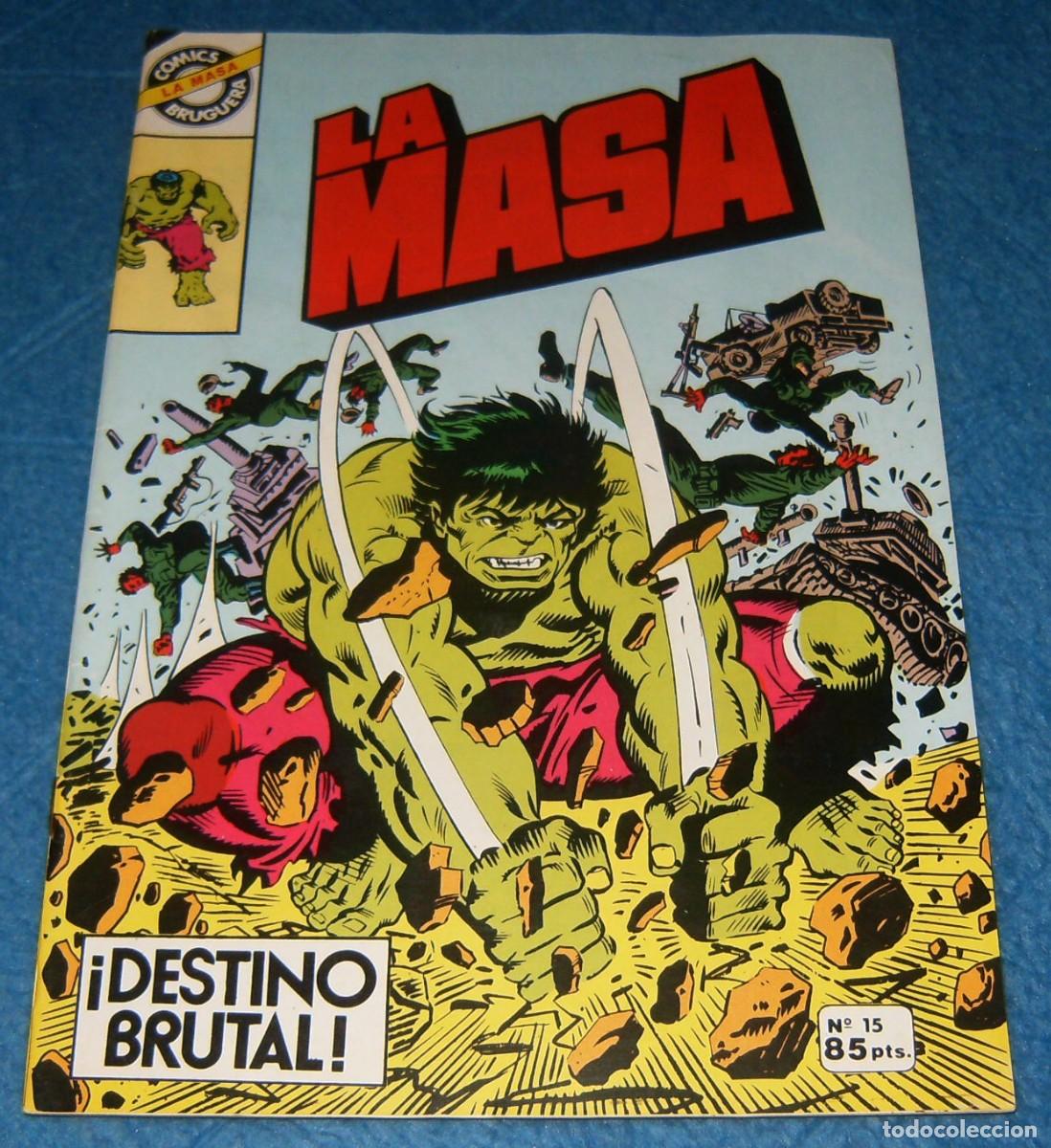 C&oacute;mics: LA MASA ( HULK ) N&uacute;mero 15 . BRUGUERA
