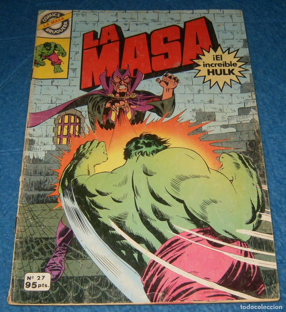 C&oacute;mics: LA MASA ( HULK ) N&uacute;mero 27 . BRUGUERA