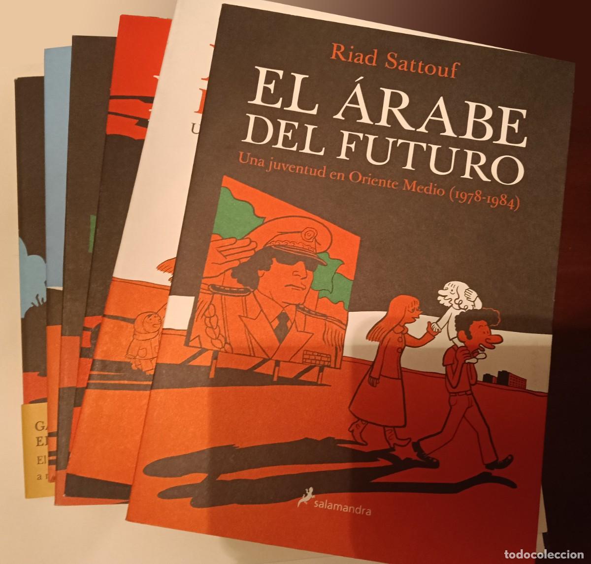 C&oacute;mics: El &Aacute;rabe del Futuro - Riad Sattouf - 6 Tomos Serie Completa - Editorial Salamandra