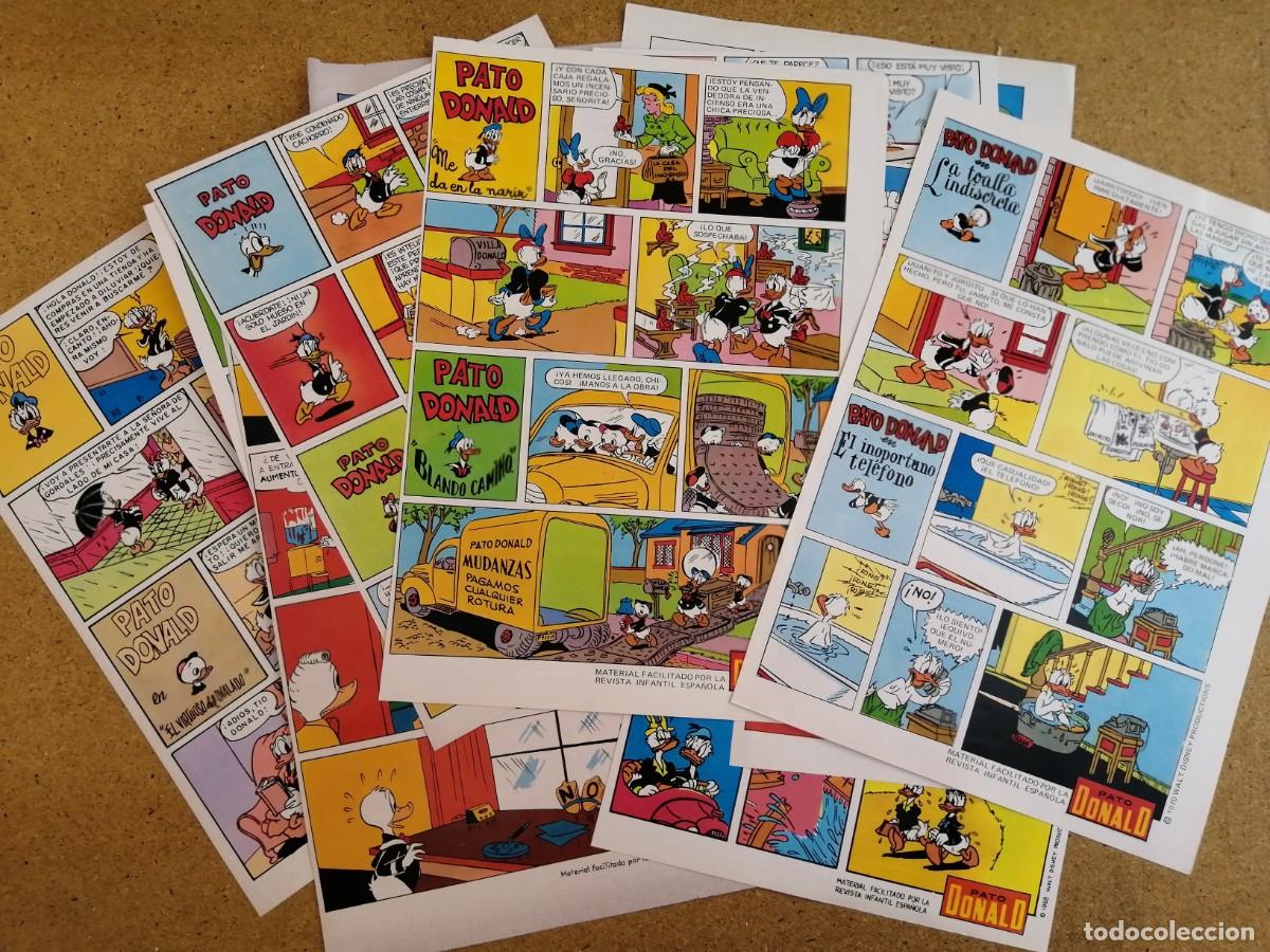 C&oacute;mics: 12 HOJAS COMIC. PATO DONALD (EN COLOR)