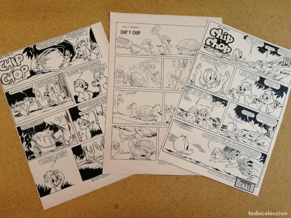 C&oacute;mics: TRES HOJAS COMIC. CHIP Y CHOP