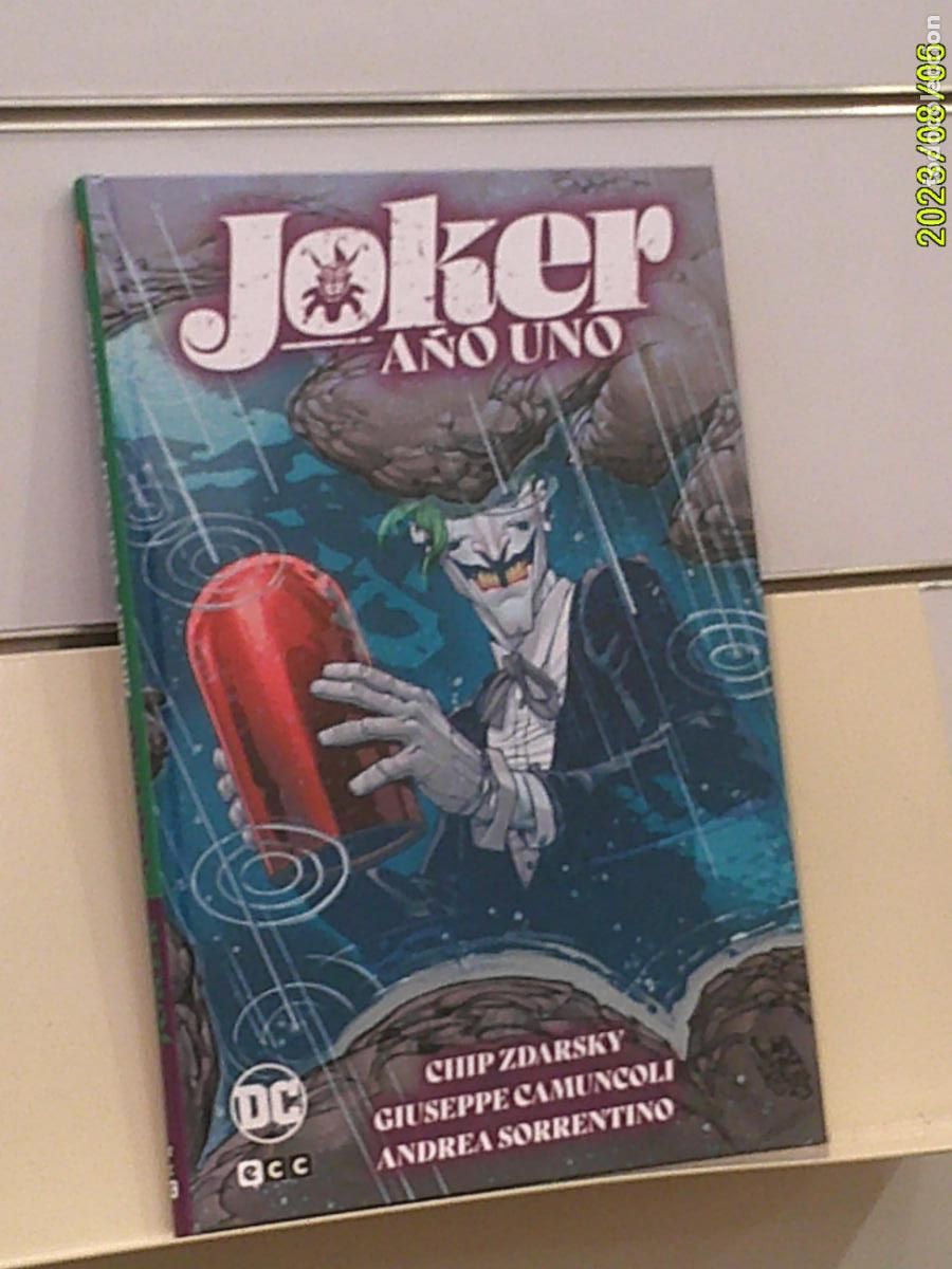 C&oacute;mics: JOKER A&Ntilde;O UNO TOMO TAPA DURA DC - ECC OFERTA