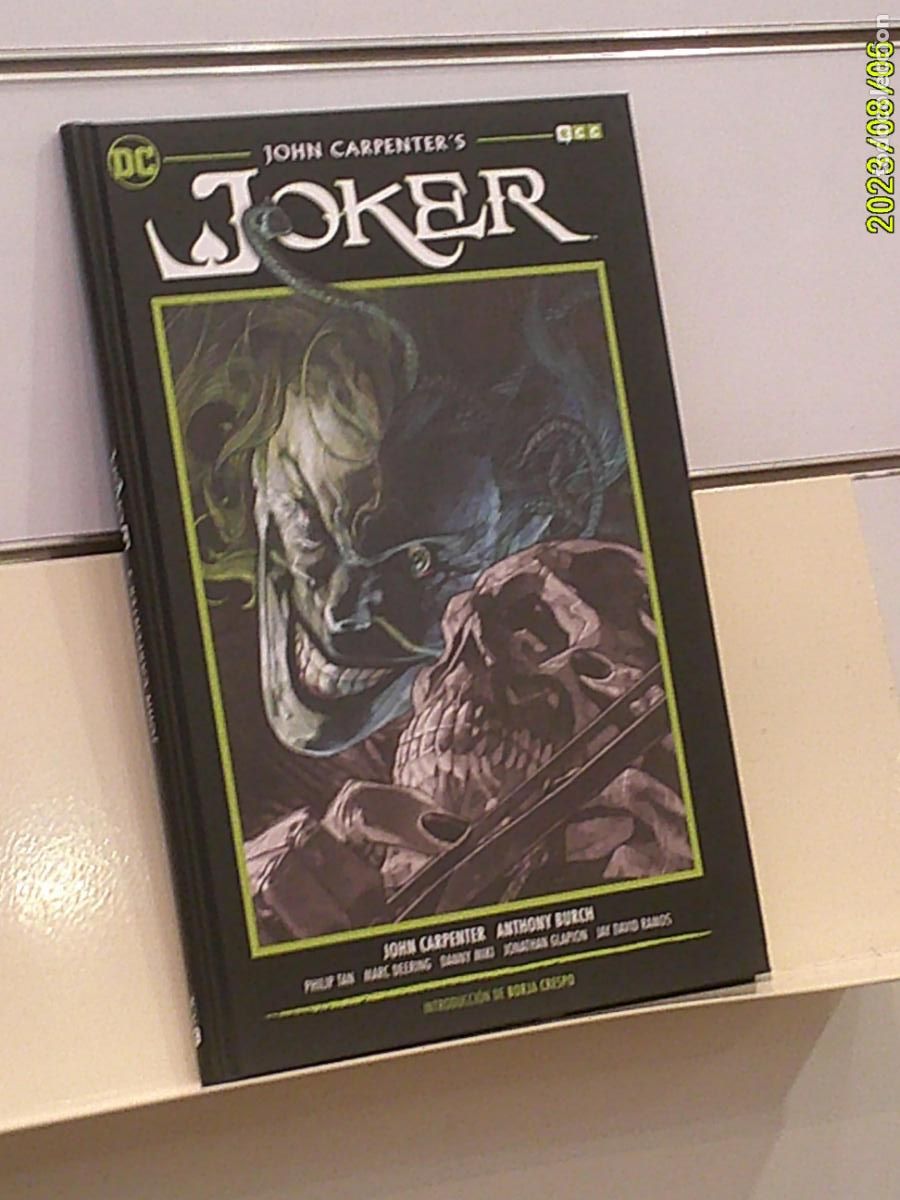 C&oacute;mics: JOHN CARPENTER'S JOKER TOMO TAPA DURA DC - ECC OFERTA