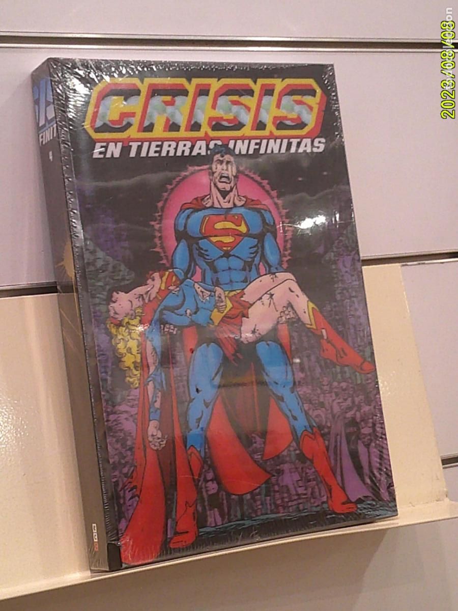 C&oacute;mics: CRISIS EN TIERRAS INFINITAS VOL. 4 DE 5 TOMO TAPA DURA DC - ECC OFERTA