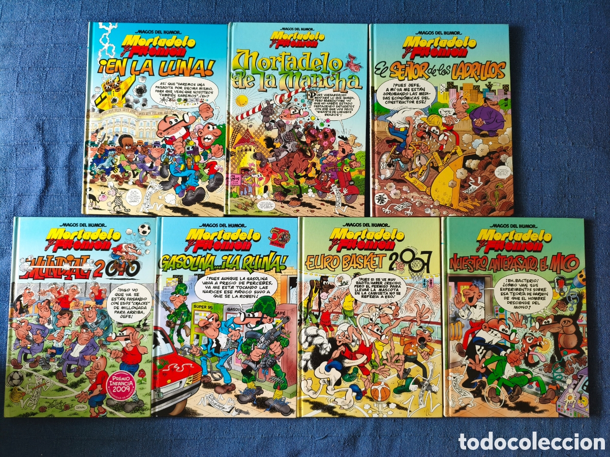 C&oacute;mics: 7 C&oacute;mics Mortadelo y Filem&oacute;n - Genios del Humor