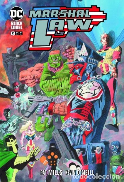 C&oacute;mics: Marshal Law, INTEGRAL, DC BLACK LABEL, Pat Mills, Kevin O'Neil, ECC, 2020, DESCATALOGADO, NUEVO.