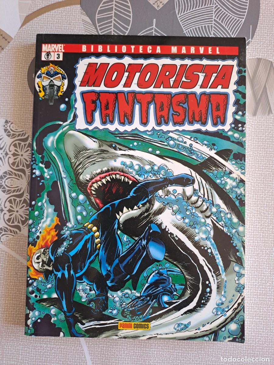 C&oacute;mics: Motorista fantasma 3, biblioteca Marvel, Panini en muy buen estado