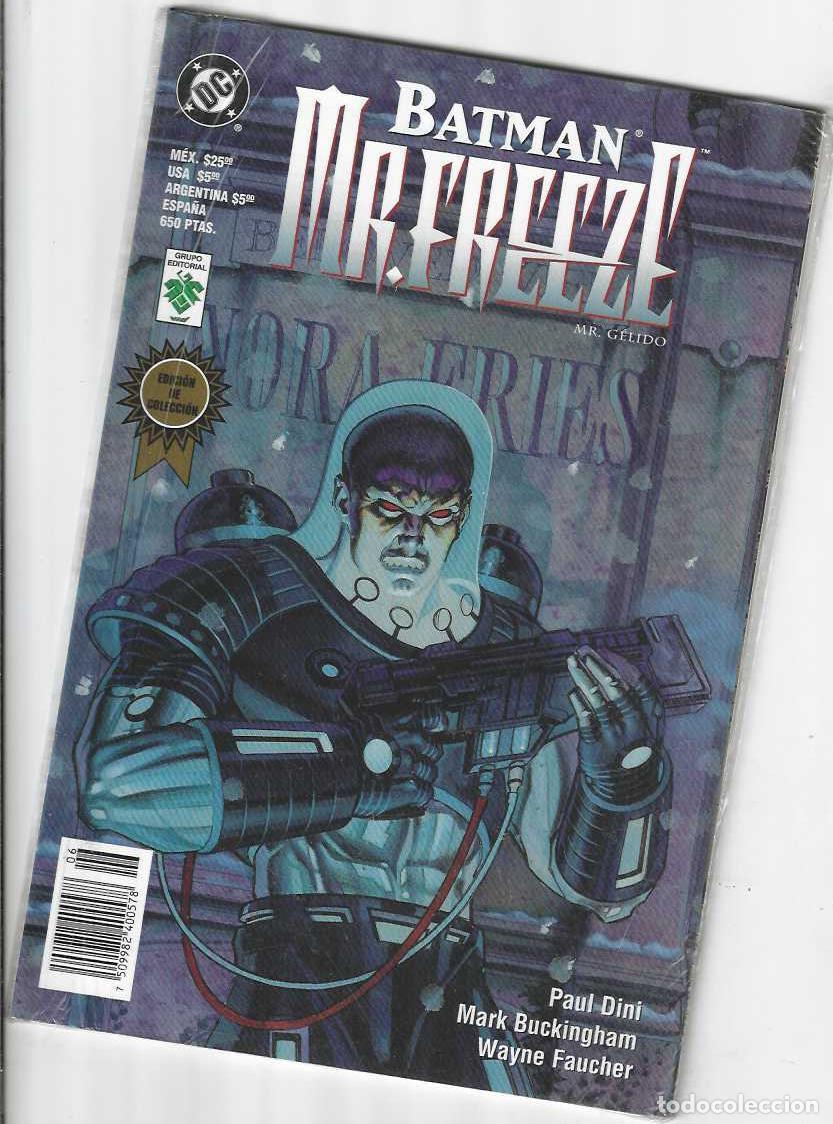 C&oacute;mics: BATMAN: MR. FREEZE - TOMO ED. VID - HISTORIA COMPLETA - PAUL DINI - MUY BUEN ESTADO