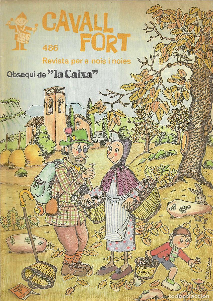 C&oacute;mics: CAVALL FORT revista per a nois i noies N&ordm; 486