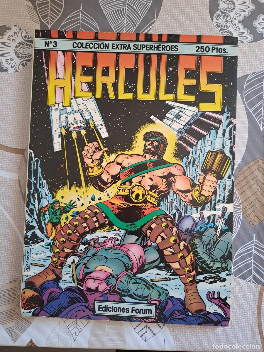 C&oacute;mics: Colecci&oacute;n extra superh&eacute;roes 3, H&eacute;rcules, F&oacute;rum en buen estado