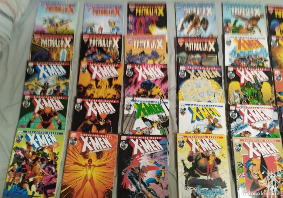 C&oacute;mics: Biblioteca marvel x-men completa