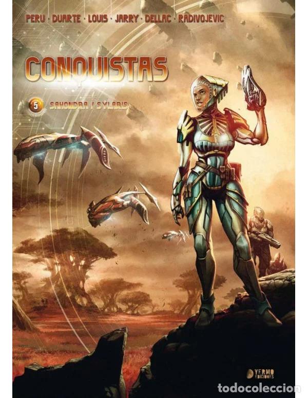 C&oacute;mics: Conquistas Vol.5 (Yermo Ediciones) - Peru y Jarry; Duarte, Louis, Dellac y Radivojevic