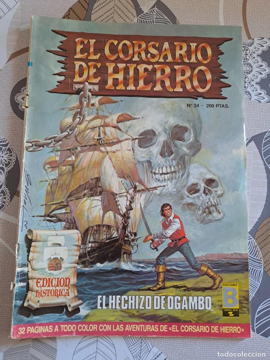 C&oacute;mics: El corsario de hierro 34, edici&oacute;n hist&oacute;rica, ediciones B
