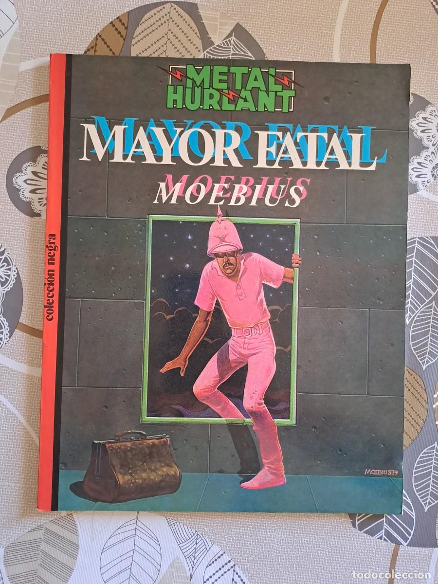 C&oacute;mics: Colecci&oacute;n negra 15, mayor fatal, Eurocomic en buen estado