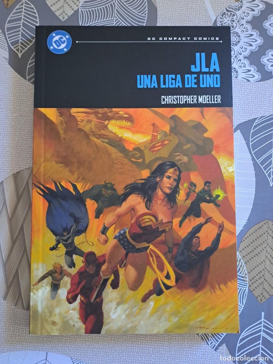 C&oacute;mics: JLA una liga de uno, DC compact comics, Panini en muy buen estado