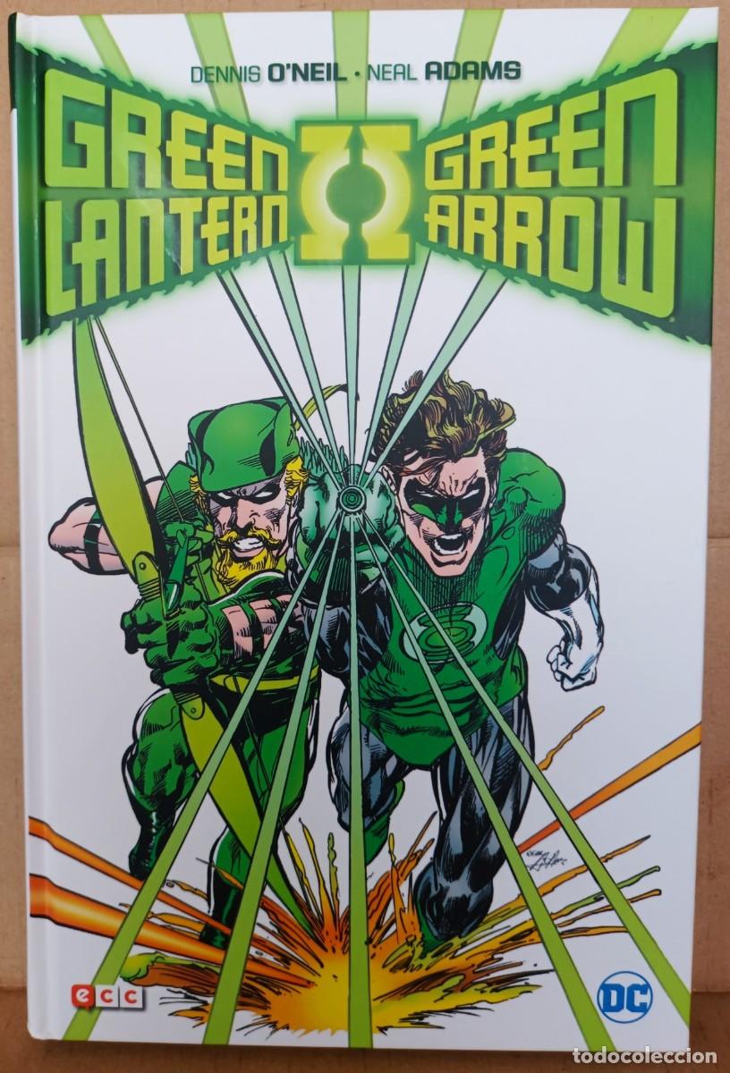 C&oacute;mics: GREEN LANTERN - GREEN ARROW de Neal Adams y Dennis O&acute;Neil. ECC, 2017.