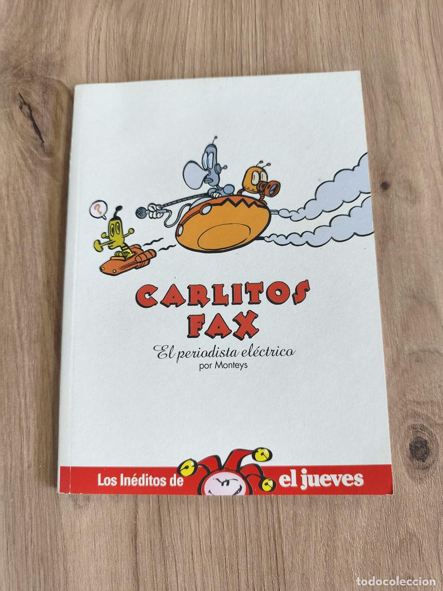 C&oacute;mics: Carlitos Fax El periodista el&eacute;ctrico