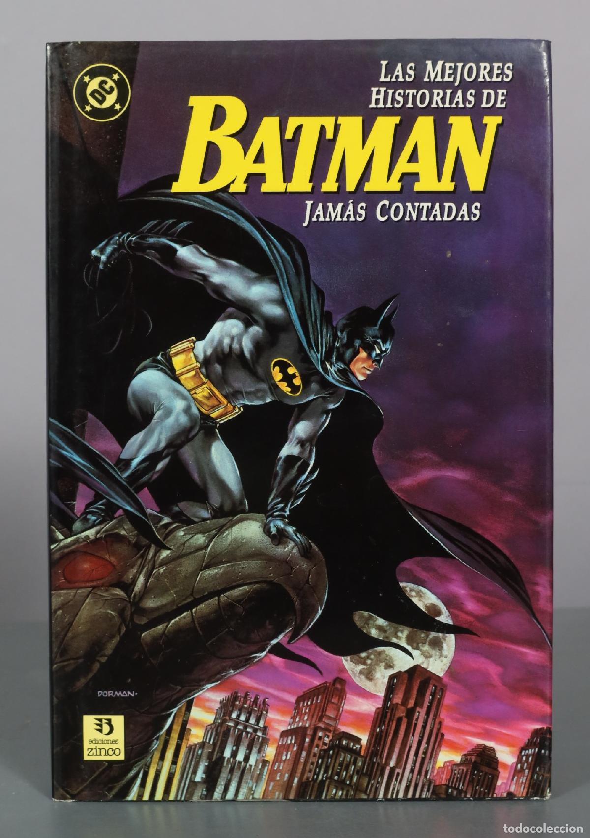 C&oacute;mics: Las mejores historias de Batman jam&aacute;s contadas - Ediciones Zinco