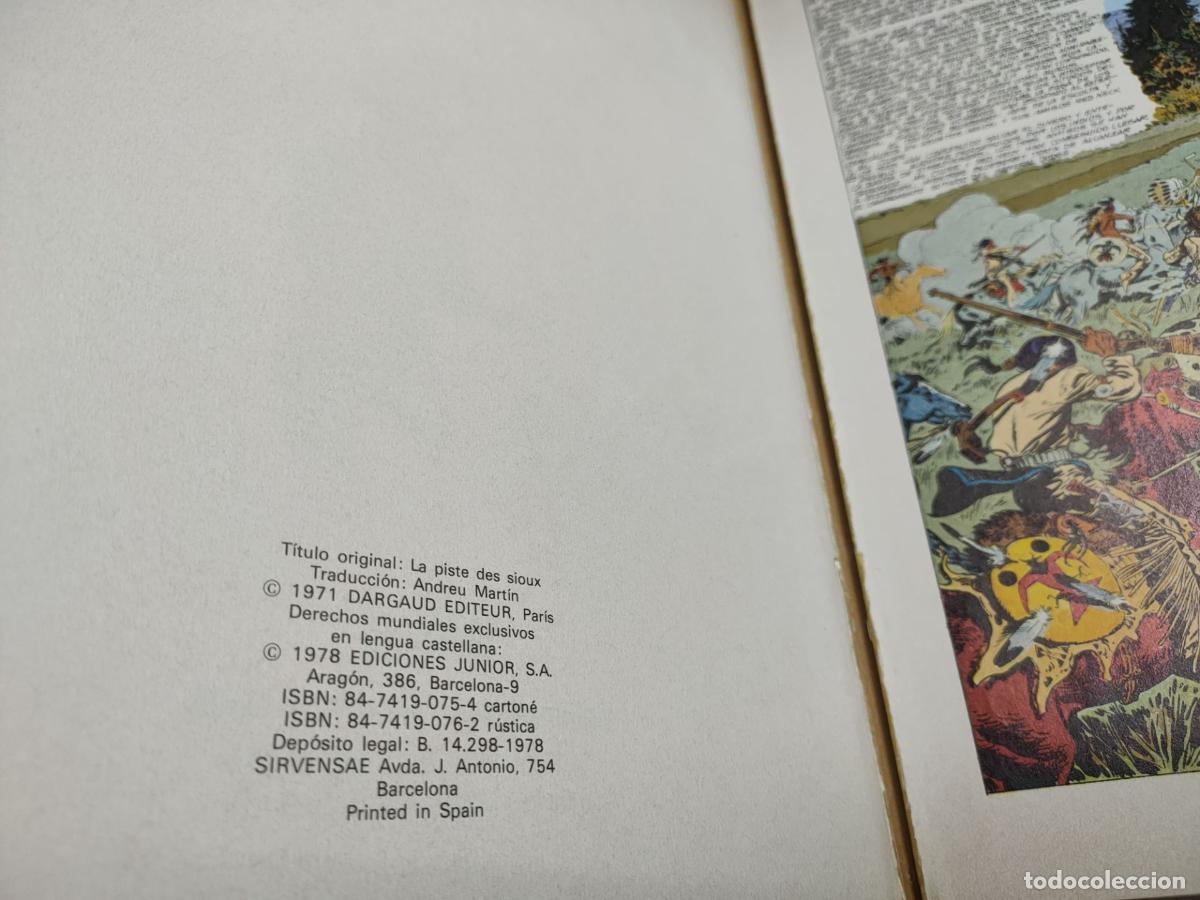 C&oacute;mics: La pista de los Sioux - Charlier, Giraud - Ediciones Junior - Foto 2