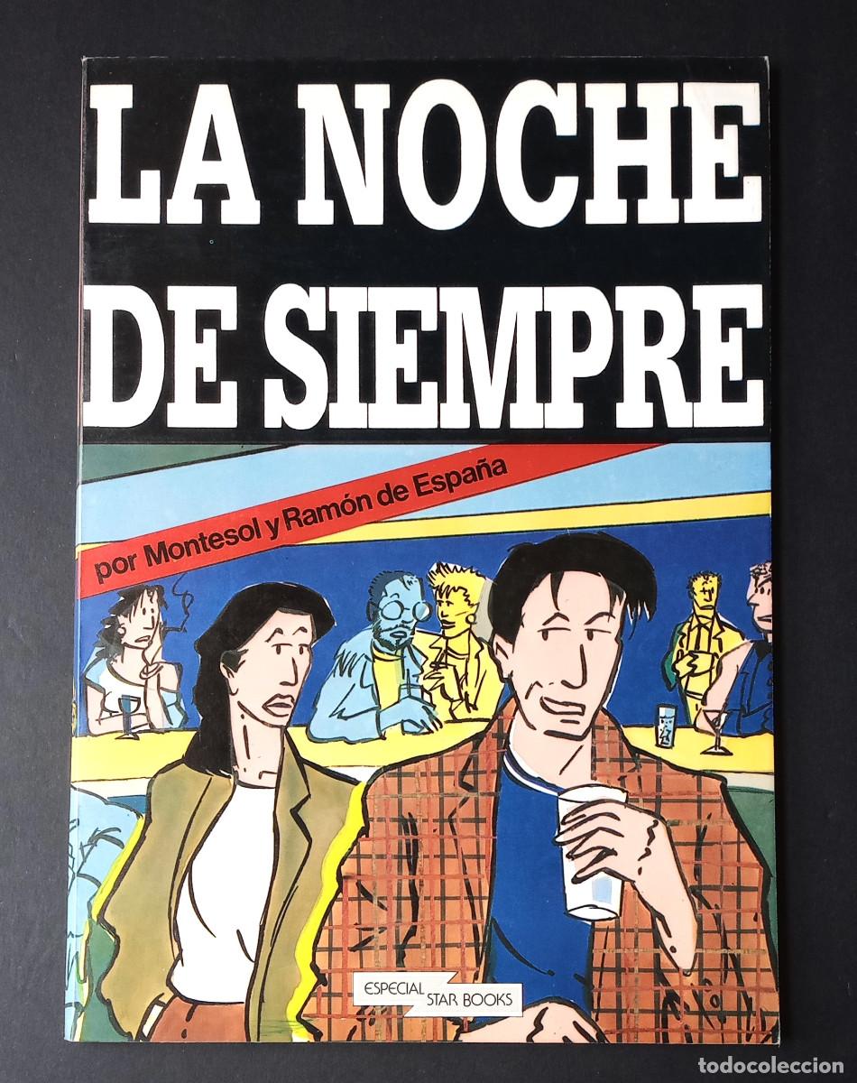 C&oacute;mics: LA NOCHE DE SIEMPRE - MONTESOL/RAM&Oacute;N DE ESPA&Ntilde;A - ESPECIAL STAR BOOKS - PRODUCCIONES EDIT., 1982