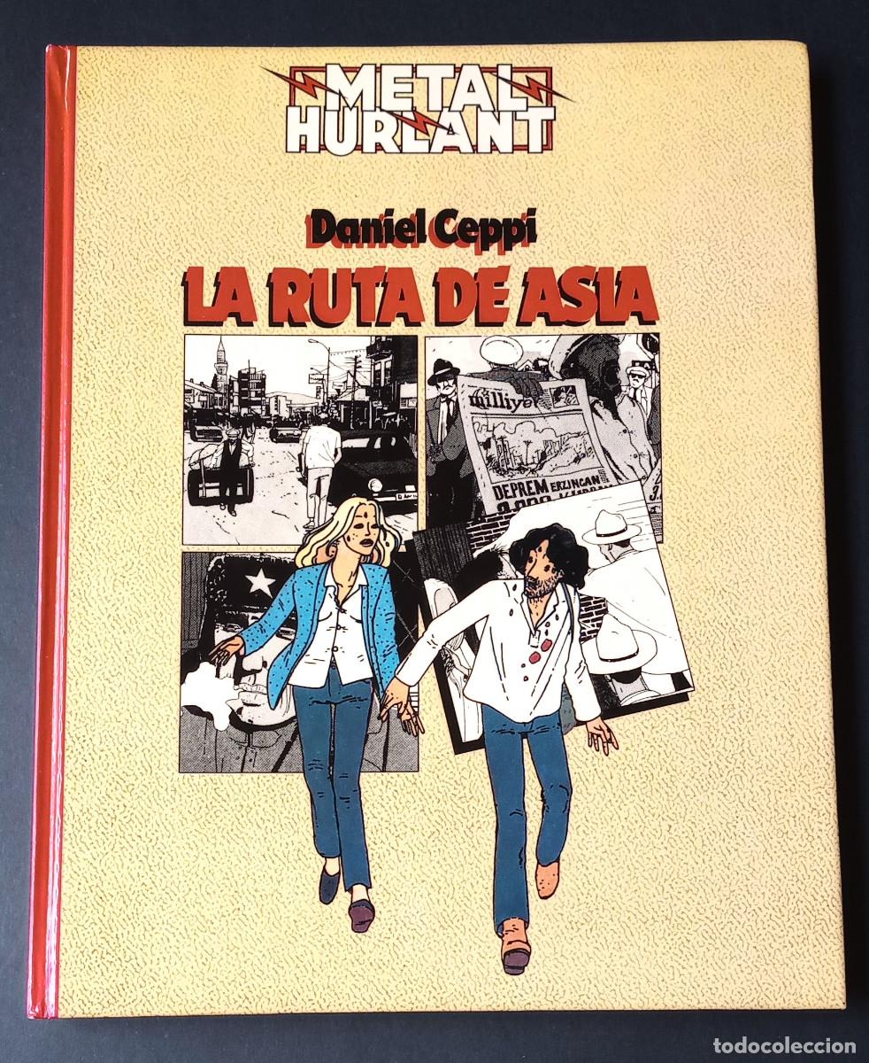 C&oacute;mics: LA RUTA DE ASIA - DANIEL CEPPI - METAL HURLANT - HUMANOIDES ASOCIADOS, 1981