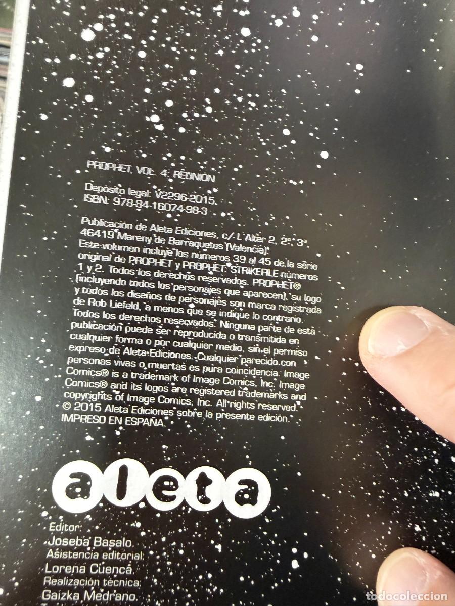 C&oacute;mics: Prophet Completa 1-4 Aleta Ediciones - Foto 4