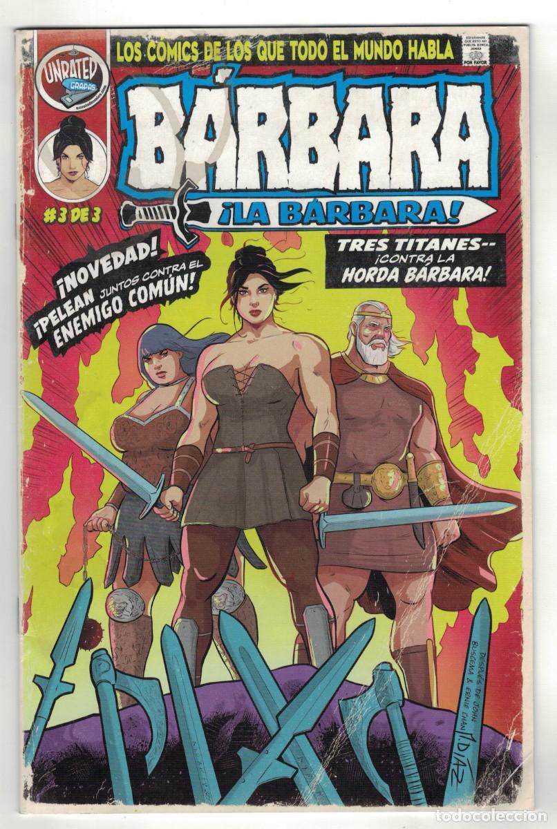C&oacute;mics: C&oacute;mic B&aacute;rbara &iexcl;La B&aacute;rbara! n&ordm; 3 de 3 &ndash; Unrated Gradas