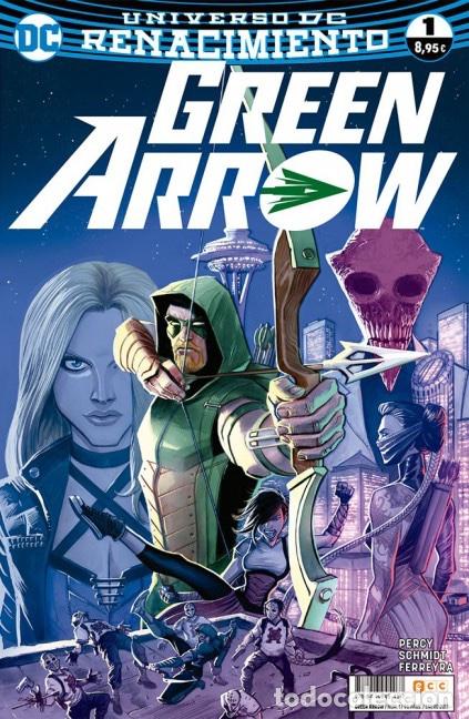 C&oacute;mics: Green Arrow, Universo DC - Renacimiento, Bejamin Percy, ECC, 2016, NUEVO, AGOTADO.