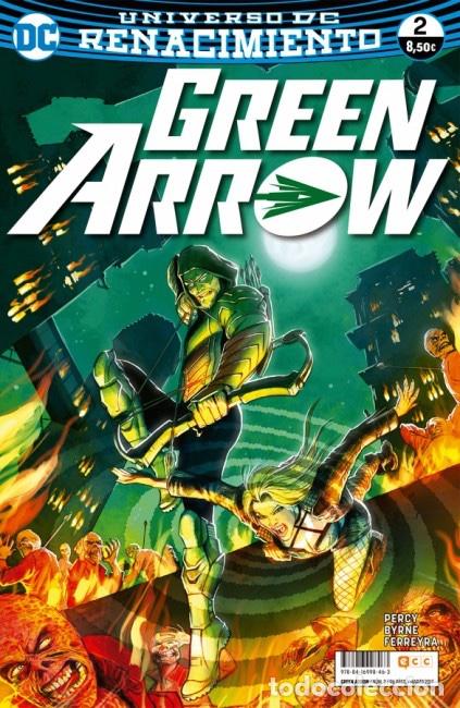 C&oacute;mics: Green Arrow 02, Universo DC - Renacimiento, Bejamin Percy, ECC, 2017, NUEVO, AGOTADO.