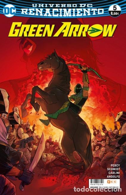 C&oacute;mics: Green Arrow 05, Universo DC - Renacimiento, Bejamin Percy, ECC, 2017, NUEVO, AGOTADO.
