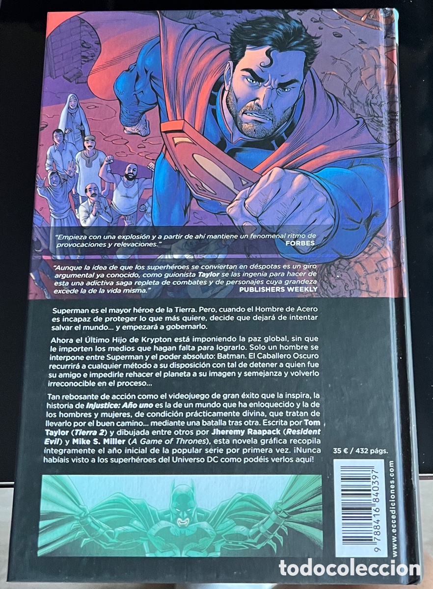 C&oacute;mics: Injustice Gods Among Us Integral A&ntilde;o 1 2 3 Tom Taylor ECC ediciones - Foto 5