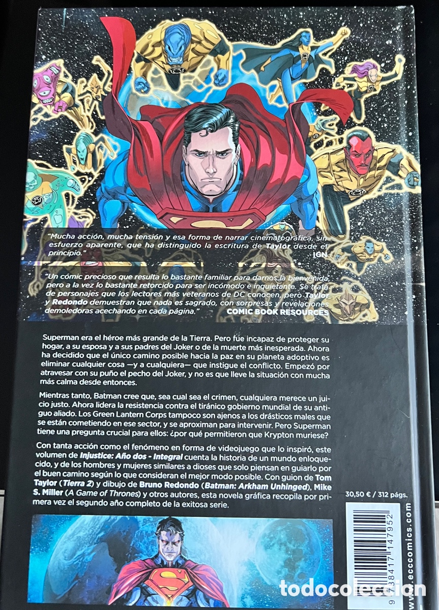 C&oacute;mics: Injustice Gods Among Us Integral A&ntilde;o 1 2 3 Tom Taylor ECC ediciones - Foto 6