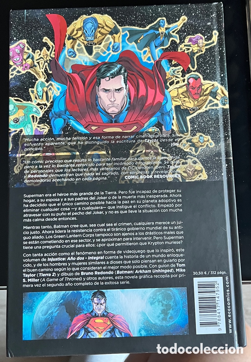 C&oacute;mics: Injustice Gods Among Us Integral A&ntilde;o 1 2 3 Tom Taylor ECC ediciones - Foto 7