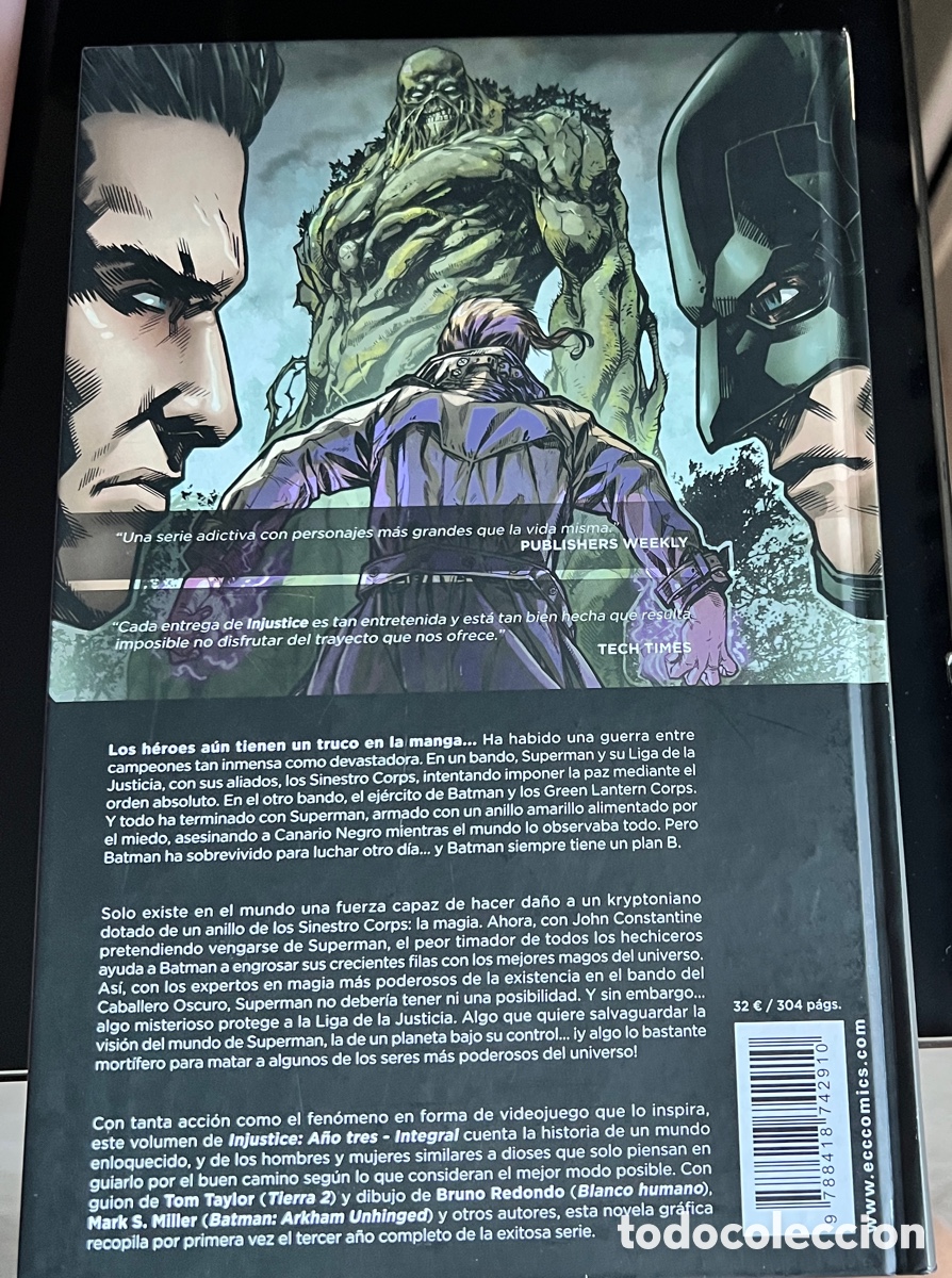 C&oacute;mics: Injustice Gods Among Us Integral A&ntilde;o 1 2 3 Tom Taylor ECC ediciones - Foto 8