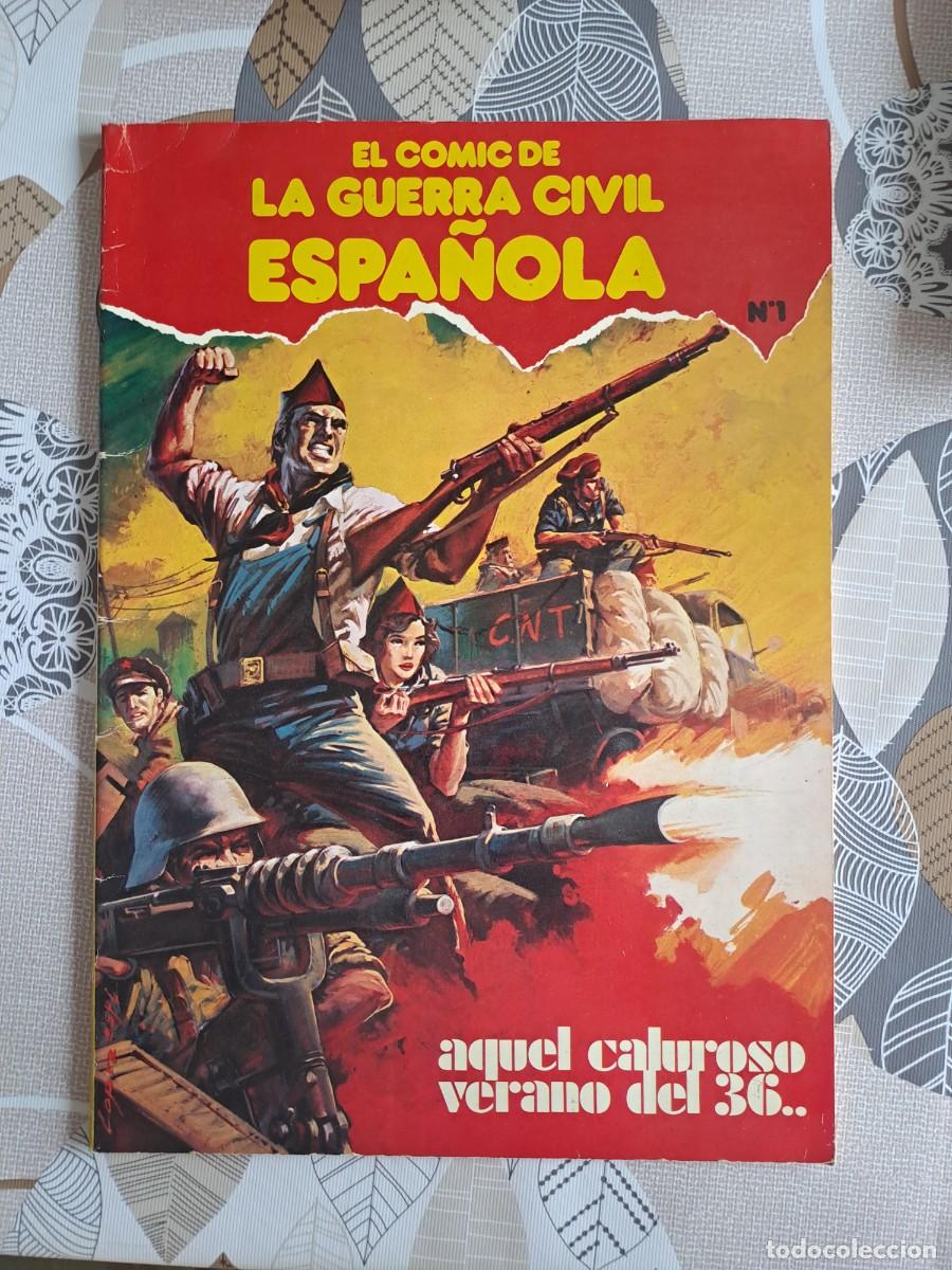 C&oacute;mics: El comic de la guerra civil Espa&ntilde;ola 1, aquel caluroso verano del 36, en buen estado Bolsa DA
