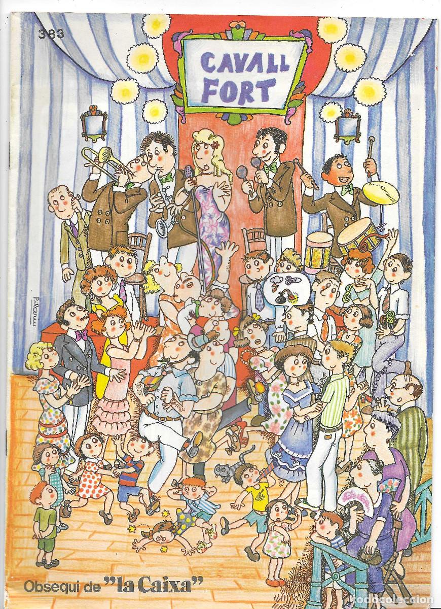 C&oacute;mics: CAVALL FORT revista per a nois i noies. N&ordm; 383