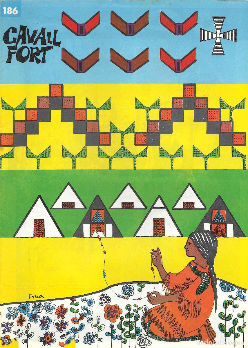 C&oacute;mics: CAVALL FORT revista per a nois i noies. N&ordm; 186