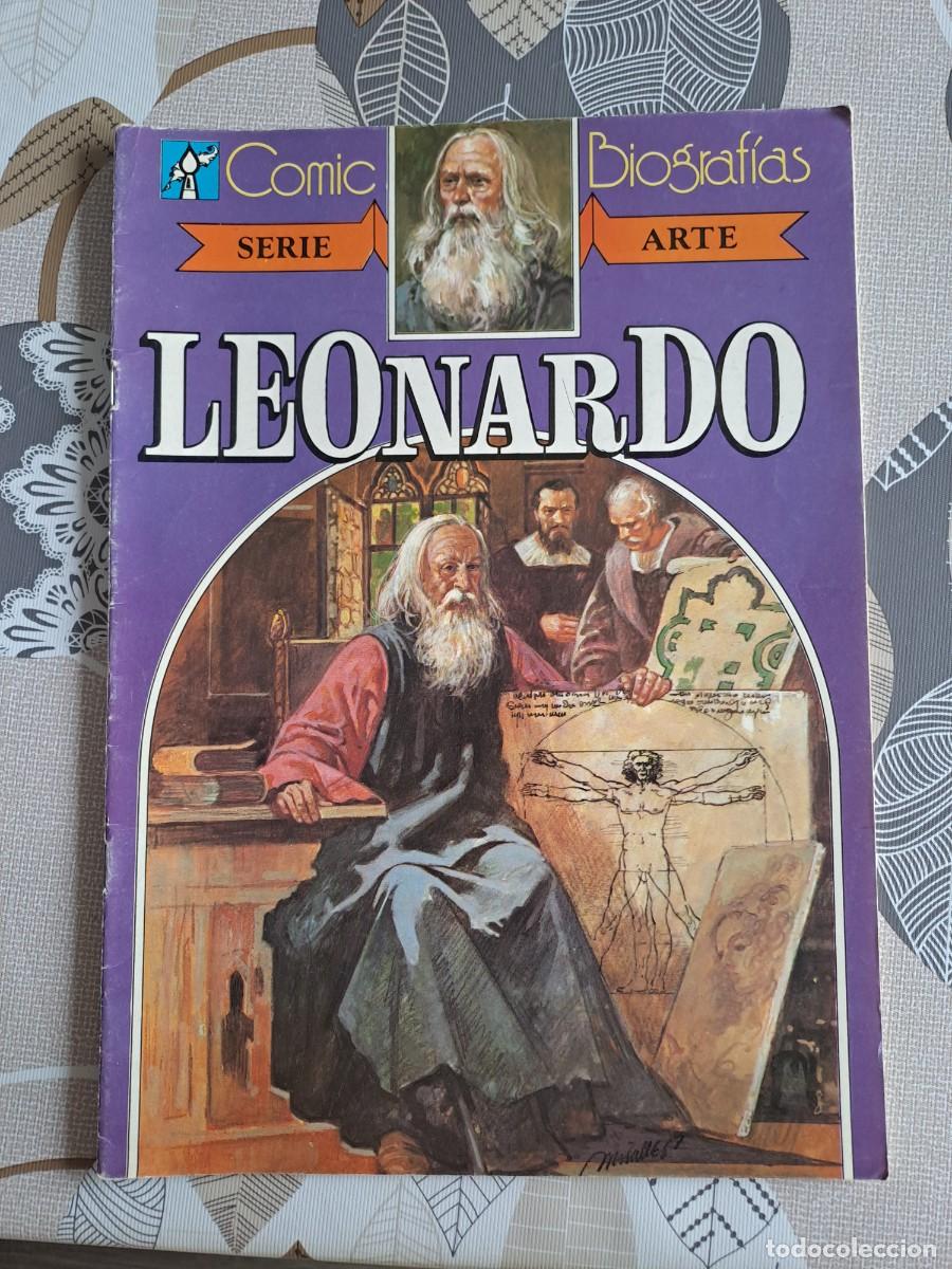 C&oacute;mics: Comic biograf&iacute;as 4, Leonardo, Bruguera en buen estado Bolsa DA