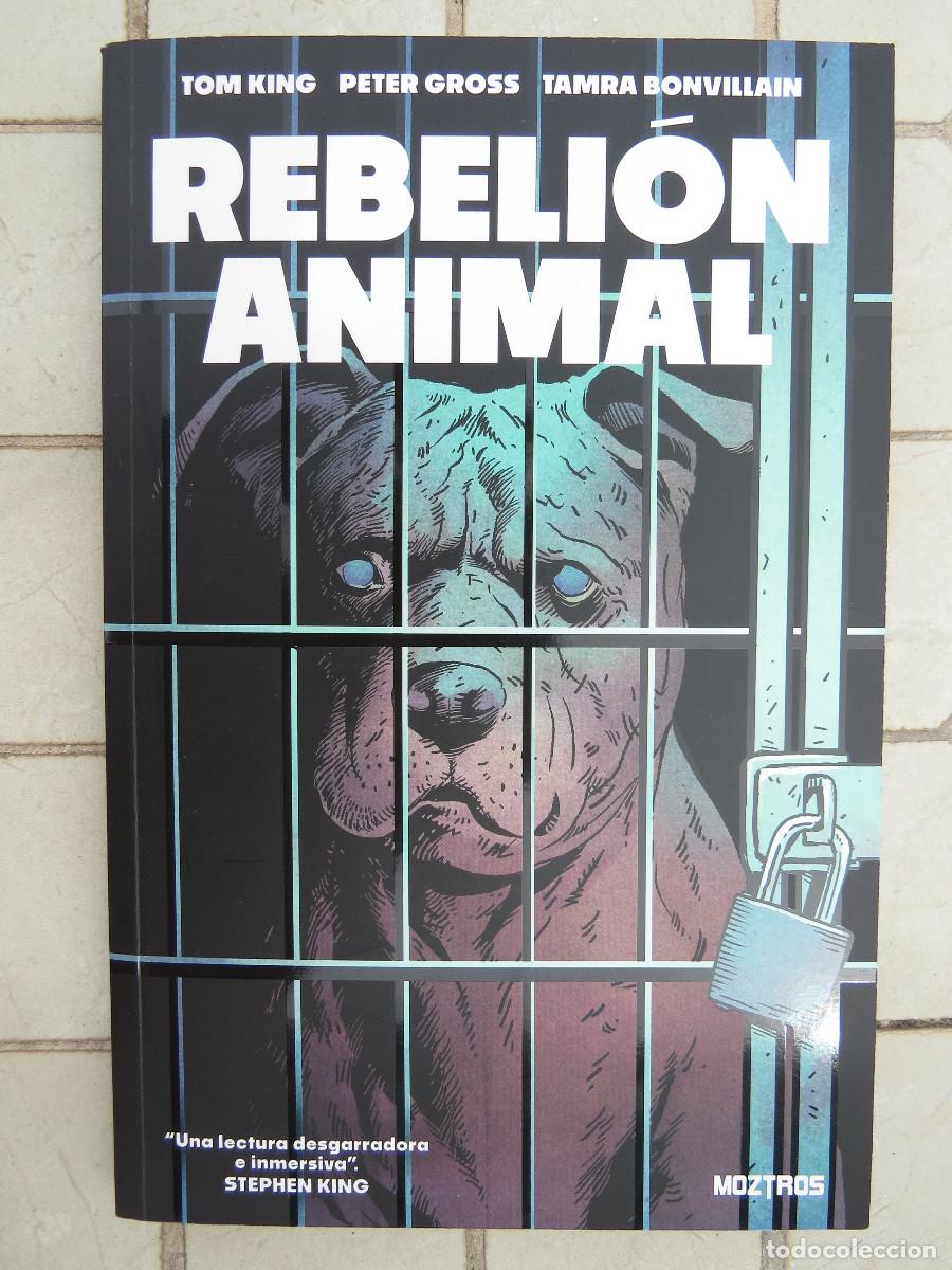 C&oacute;mics: Rebeli&oacute;n Animal Tom King Peter Gross Moztros 2026