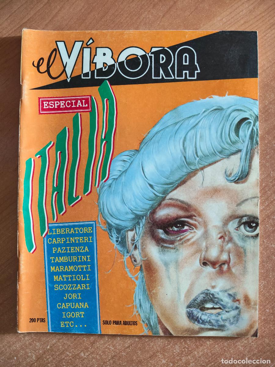 C&oacute;mics: El V&iacute;bora - Especial Italia - Liberatore, Carpinteri, Pazienza, Tamburini, Maramotti, etc