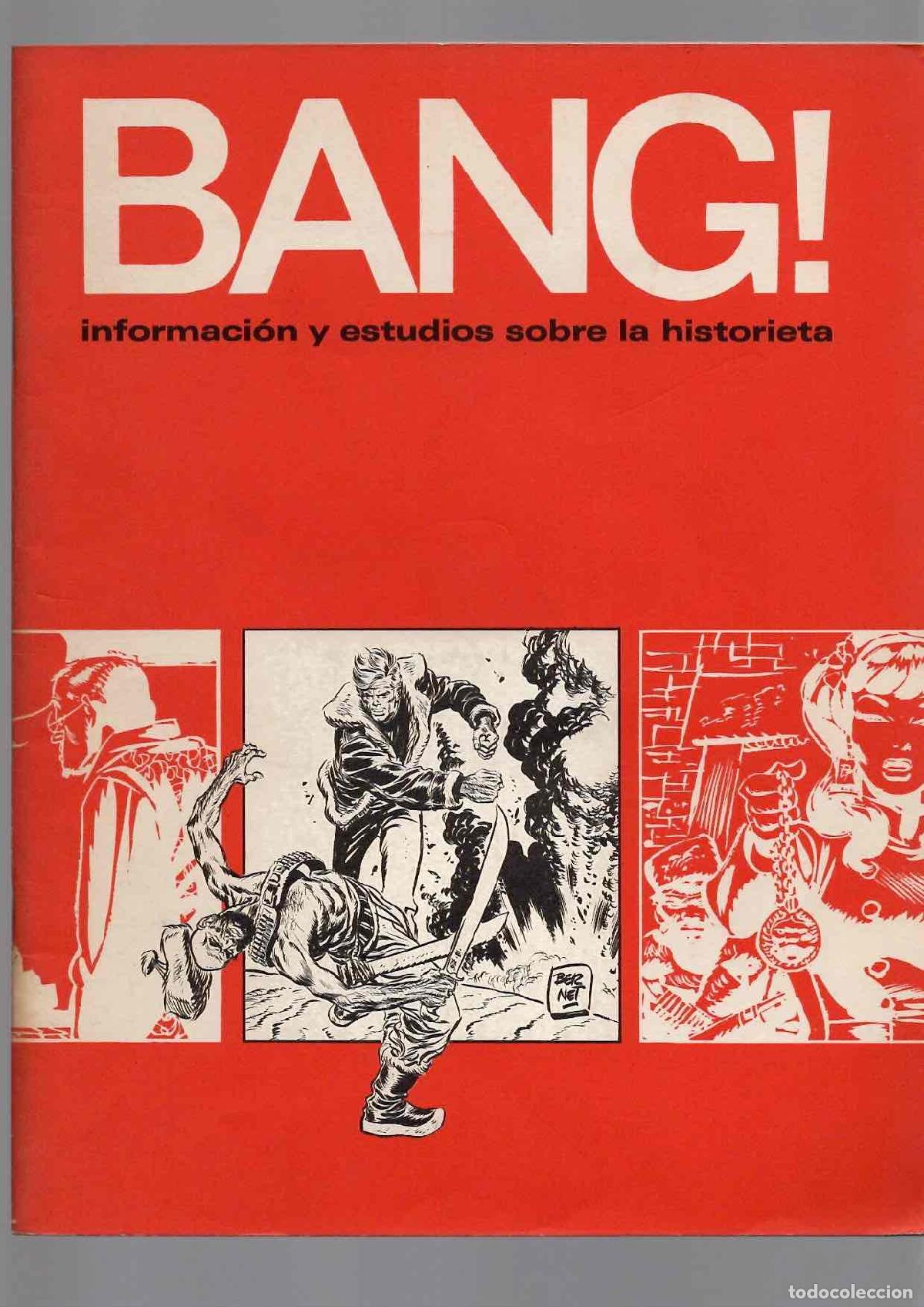 C&oacute;mics: BANG. INFORMACION Y ESTUDIOS SOBRE LA HISTORIETA. N&ordm; 4, ENERO/FEBRERO 1971. ANTONIO MARTIN