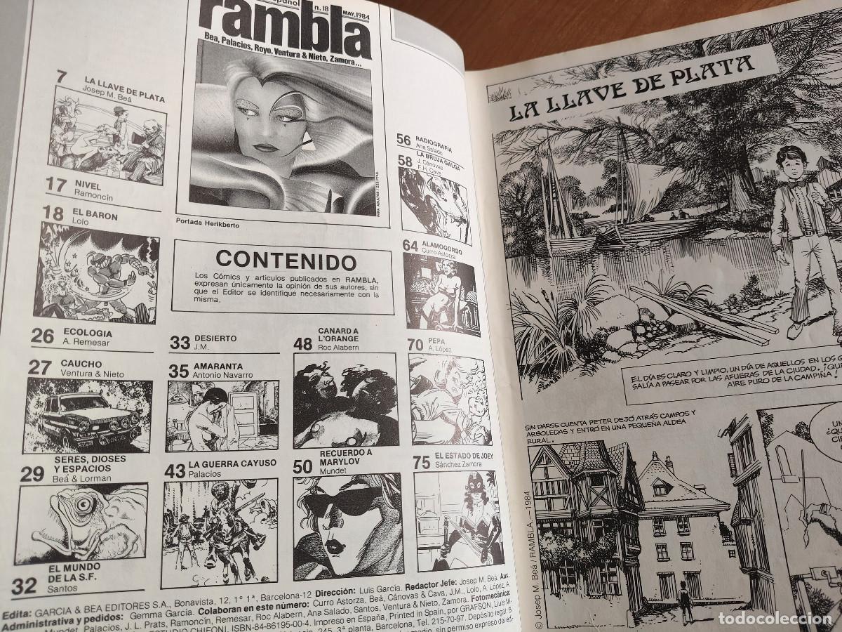 C&oacute;mics: Rambla n&ordm; 18 - Mayo, 1984 - Foto 2