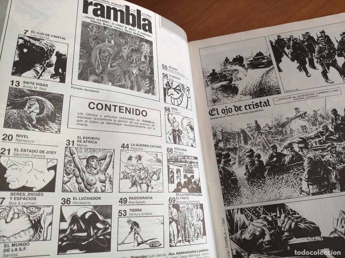 C&oacute;mics: Rambla n&ordm; 20 - Julio, 1984 - Foto 2