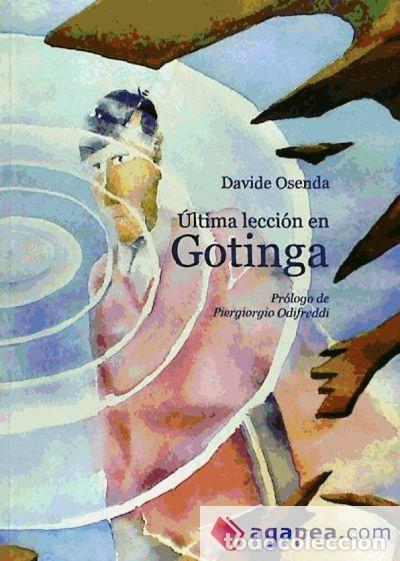Comics: Ultima lecci&oacute;n en Gottinga (001 Ediciones) - Davide Osenda; Davide Osenda