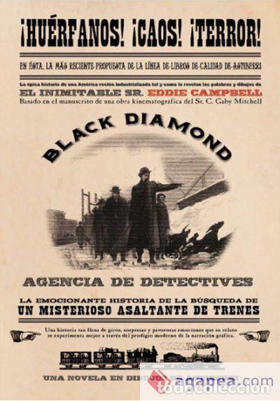 Fumetti: Agencia de detectives black diamond (Astiberri Ediciones) - C. Gaby Mitchell; Eddie Campbell