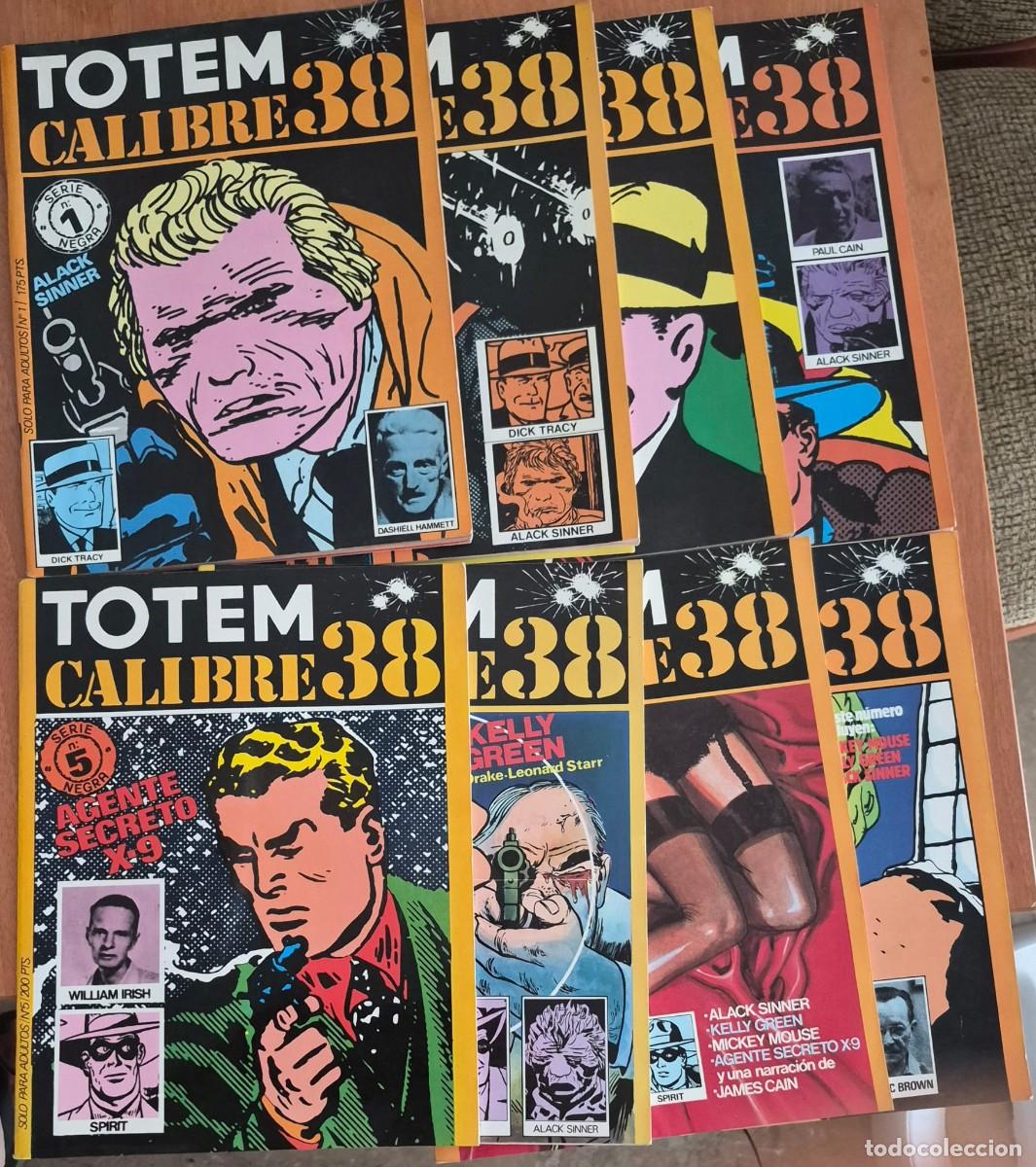 C&oacute;mics: TOTEM: CALIBRE 38 (COLECCI&Oacute;N 8 C&Oacute;MICS, COMPLETA)