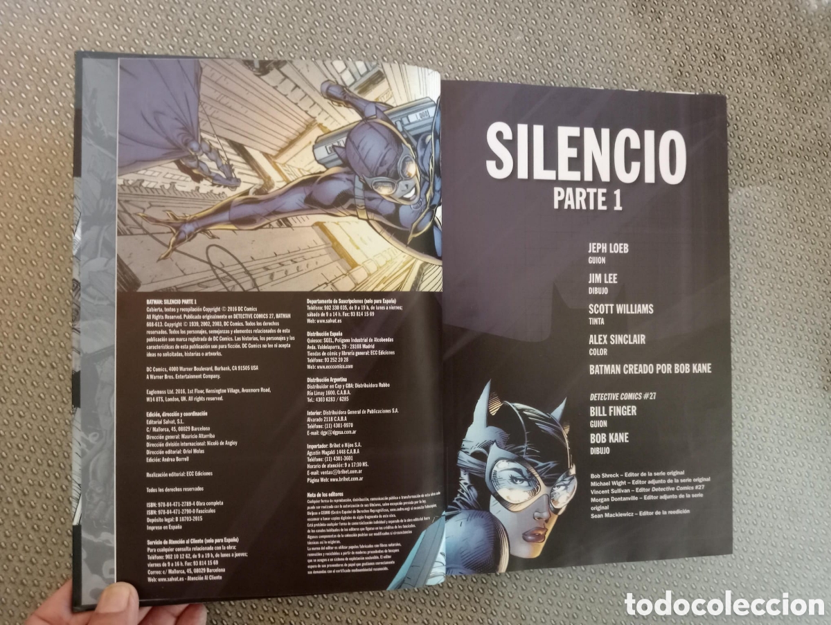 C&oacute;mics: Batman. Silencio. Parte 1 / Lee, Jim; Loeb, Jeph - Foto 3