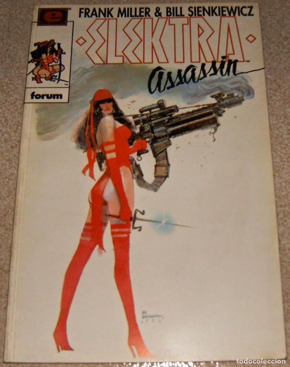 Comics: ELEKTRA ASSASSIN 1 ( DE 4 ) . FORUM . FRANK MILLER . BILL SIENKIEWICZ . DAREDEVIL