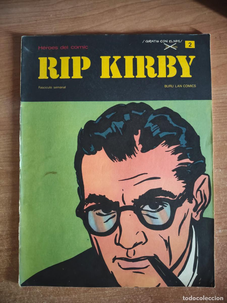 C&oacute;mics: H&eacute;roes del C&oacute;mic - Rip Kirby n&ordm; 2 - Fasc&iacute;culo semanal - Buru Lan C&oacute;mics, 1973